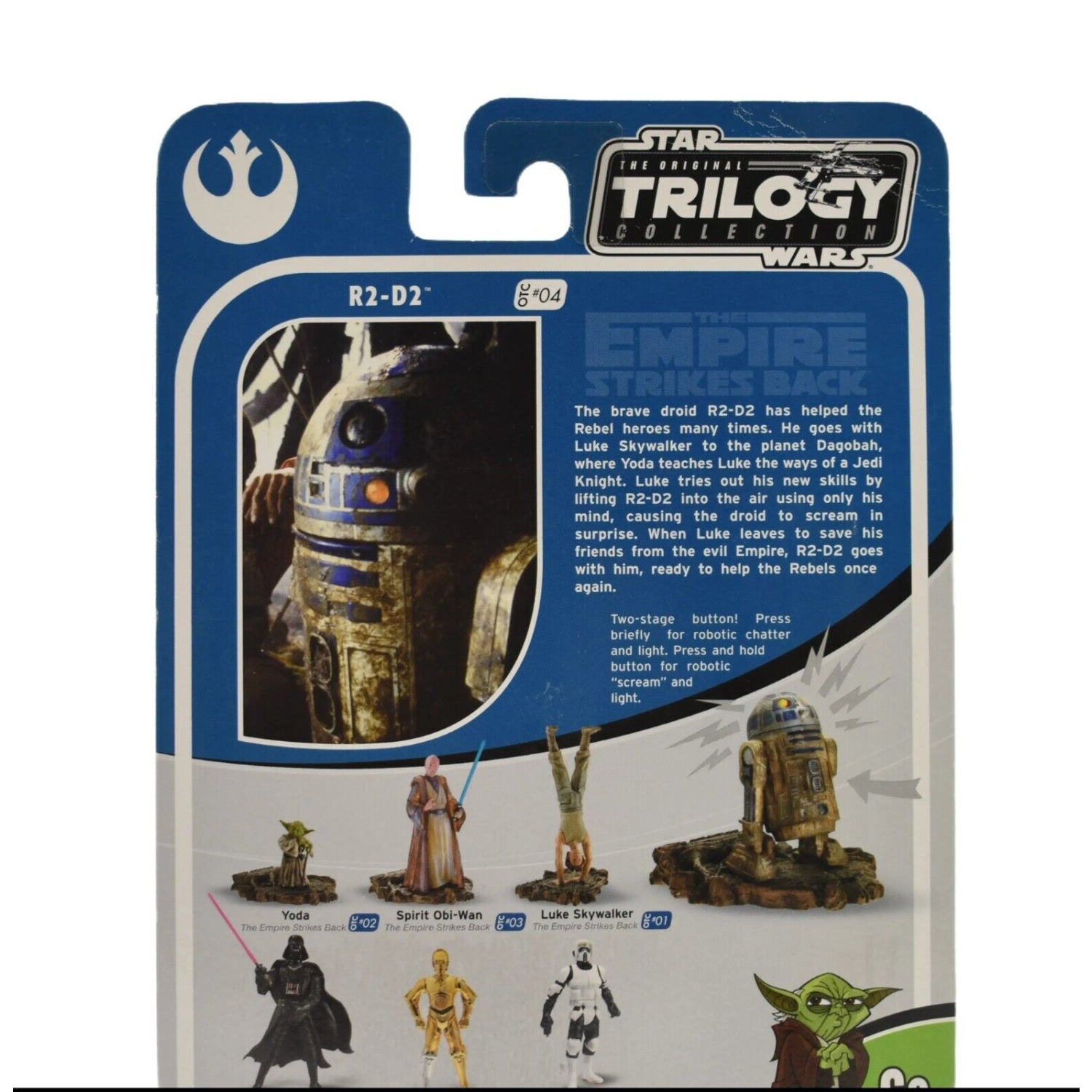 Star Wars The Original Trilogy Collection - R2-D2 (TESB) Action Figure - Toys & Games:Action Figures & Accessories:Action Figures