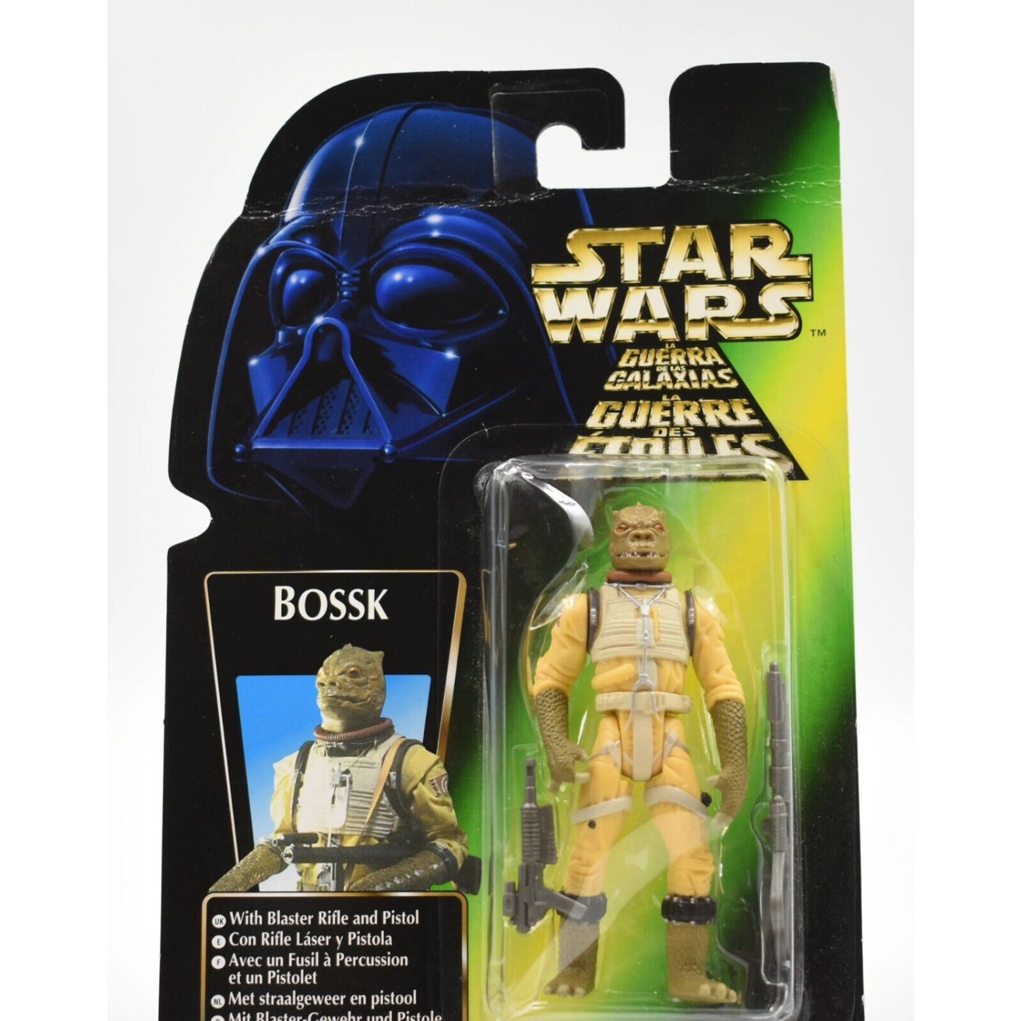 Star Wars Power of The Force (Euro) - Bossk (Bounty Hunter) Action Figure - Toys & Games:Action Figures & Accessories:Action Figures