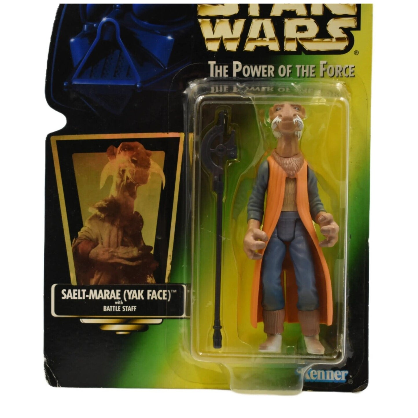 Star Wars Power of The Force (Foil) - Saelt-Marae (Yak Face) Action Figure - Toys & Games:Action Figures & Accessories:Action Figures