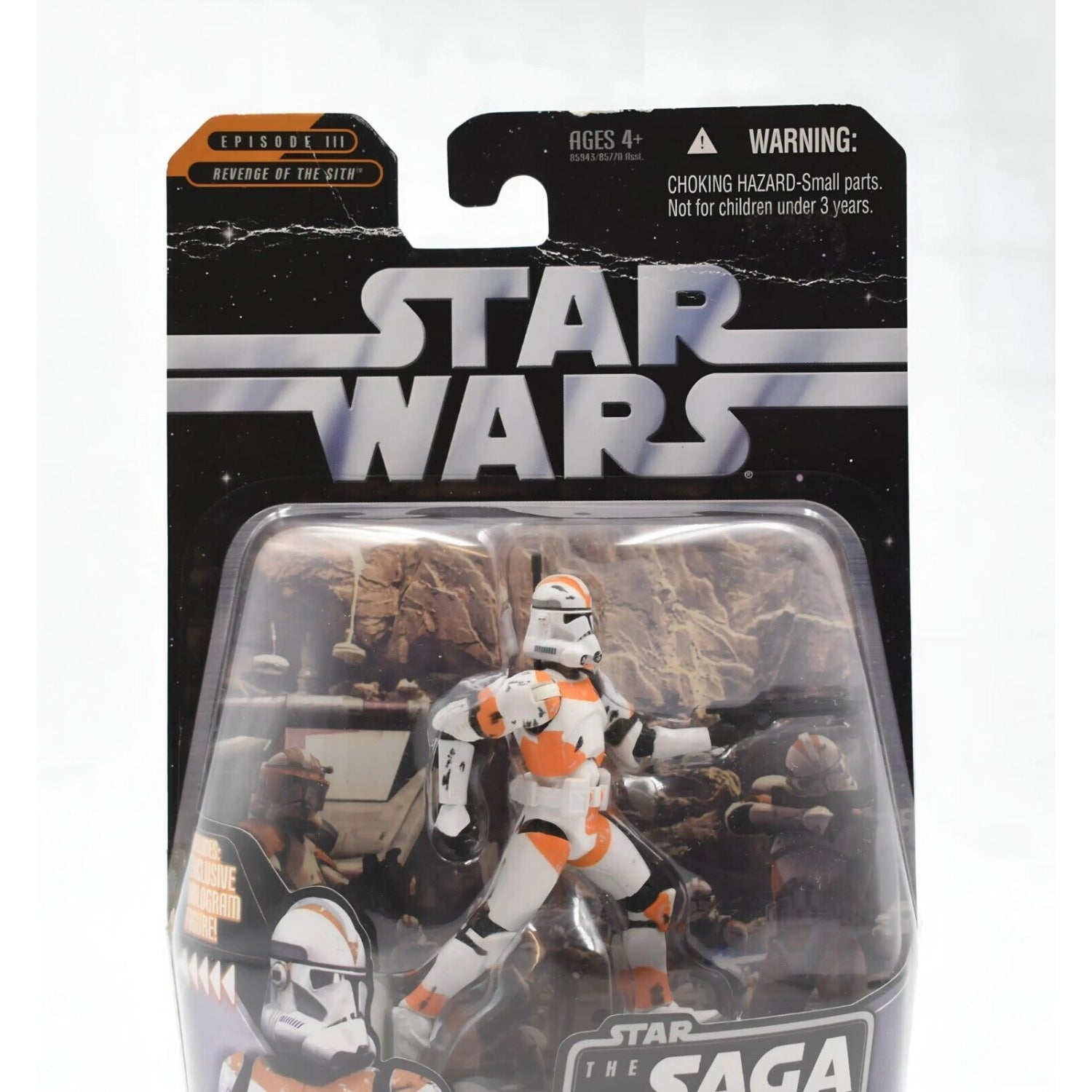 Star Wars The Saga Collection #26 Clone Troop (Battle of Utapau) Action Figure - Toys & Games:Action Figures & Accessories:Action Figures