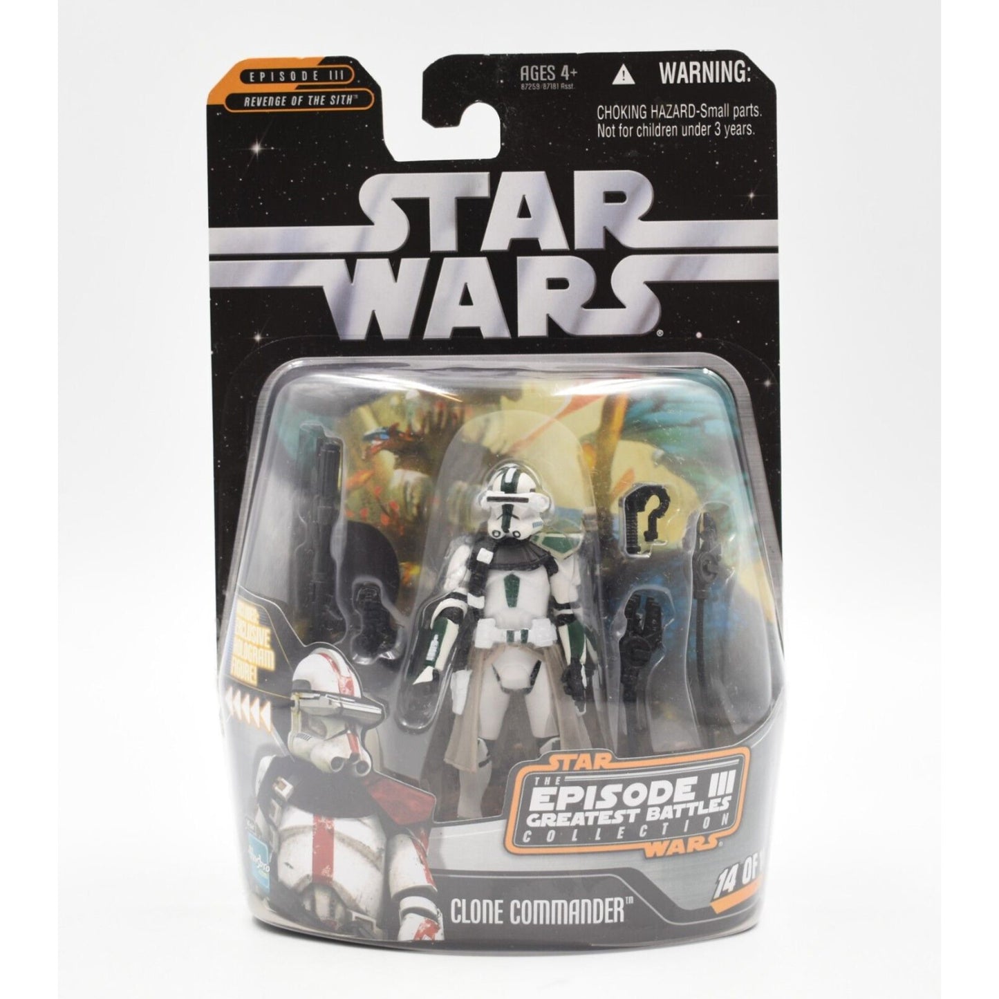 Star Wars The Saga Collection Greatest Battles - Clone Commander Action Figure - Toys & Games:Action Figures & Accessories:Action Figures
