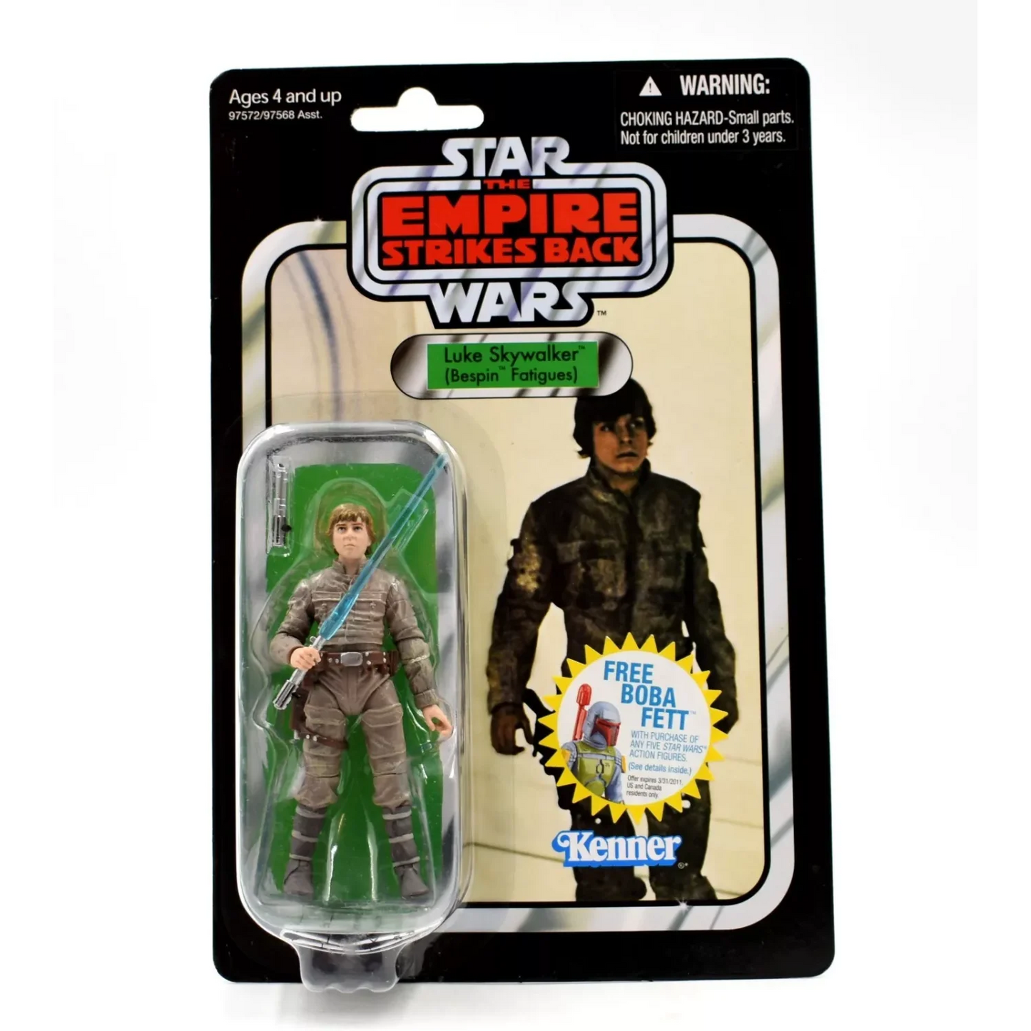 Star Wars The Vintage Collection - Luke Skywalker (Bespin Fatigues) VC04 - Toys & Games:Action Figures & Accessories:Action Figures
