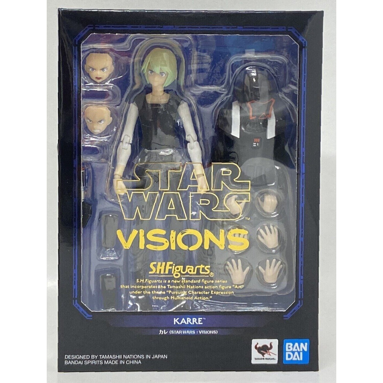 Star Wars Visions S.H. Figuarts - Karre Action Figure IN STOCK Toys & Games:Action Figures Accessories:Action