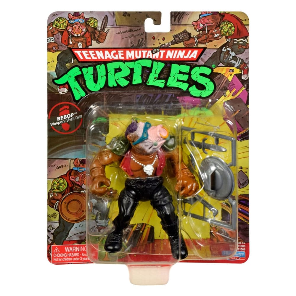 Teenage Mutant Ninja Turtles Classic Retro Wave 3 - Bebop Action Figure PRE-ORDER Toys & Games:Action Figures Accessories:Action