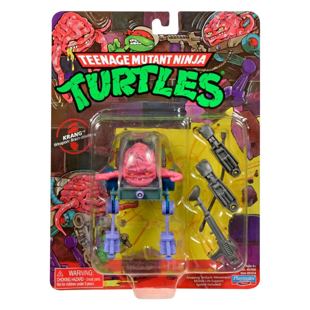 Teenage Mutant Ninja Turtles Classic Retro Wave 3 - Kraang Action Figure PRE-ORDER Toys & Games:Action Figures Accessories:Action
