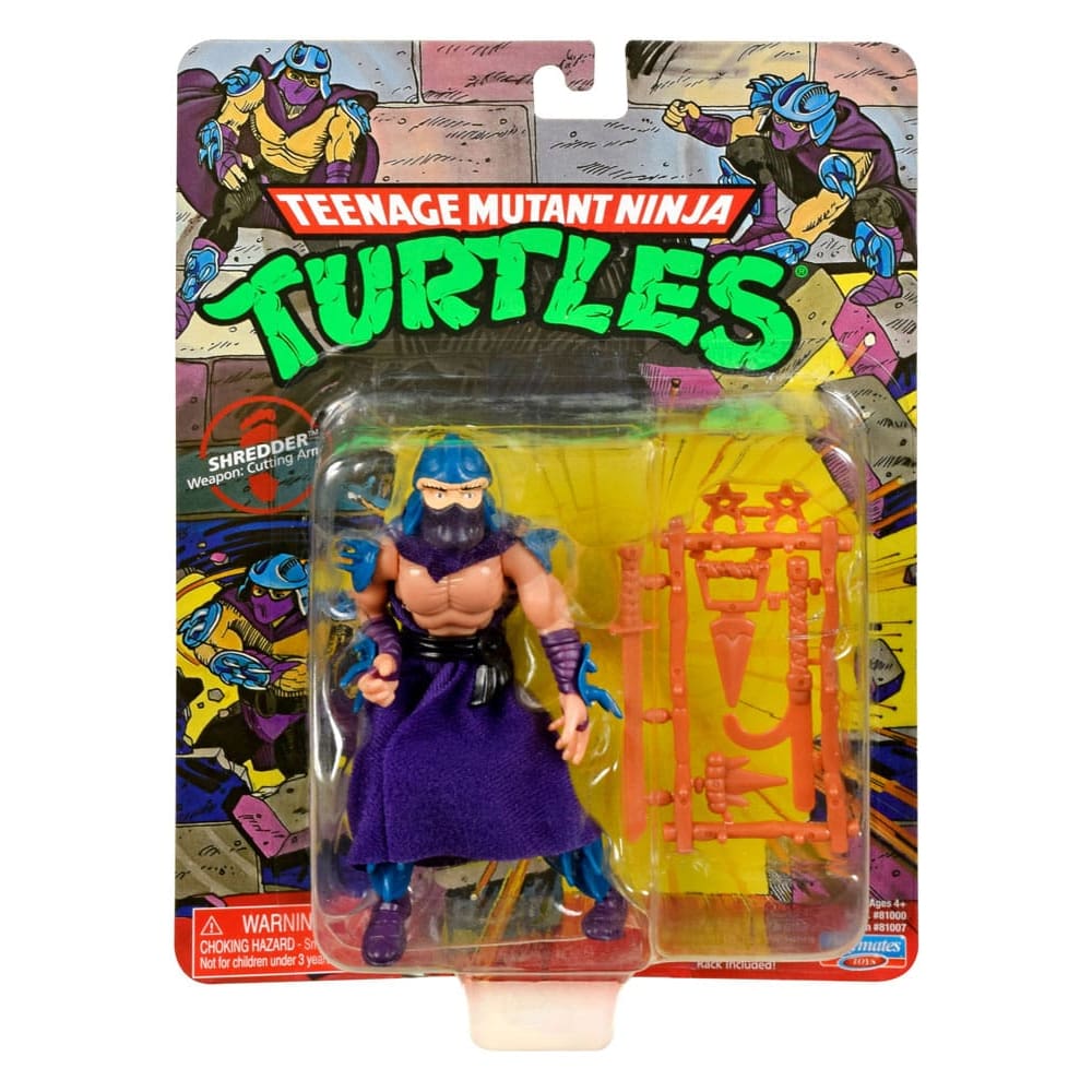 Teenage Mutant Ninja Turtles Classic Retro Wave 4 - Shredder Action Figure PRE-ORDER Toys & Games:Action Figures Accessories:Action