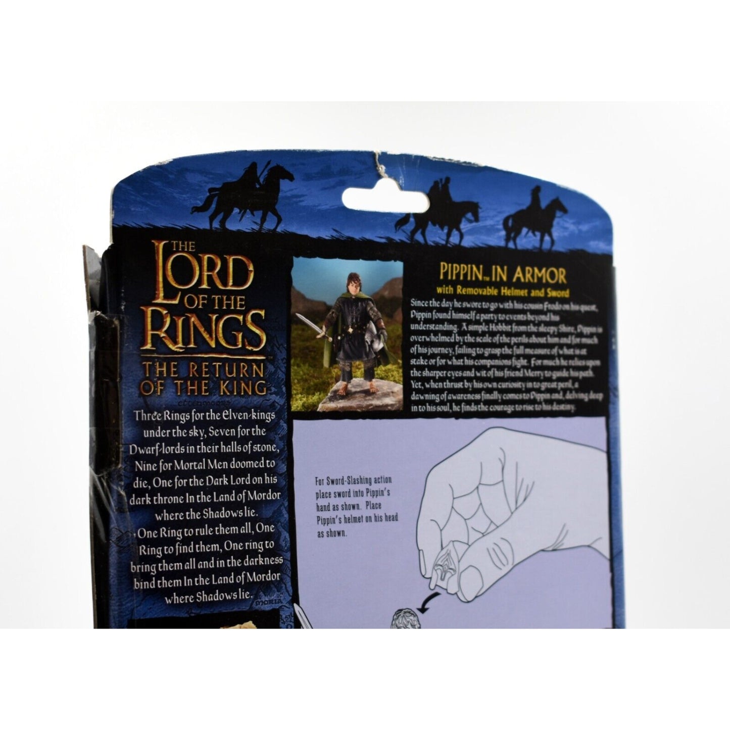 Lord of The Rings The Return of the King - Pippin in Armor Action Figure - Toys & Games:Action Figures & Accessories:Action Figures