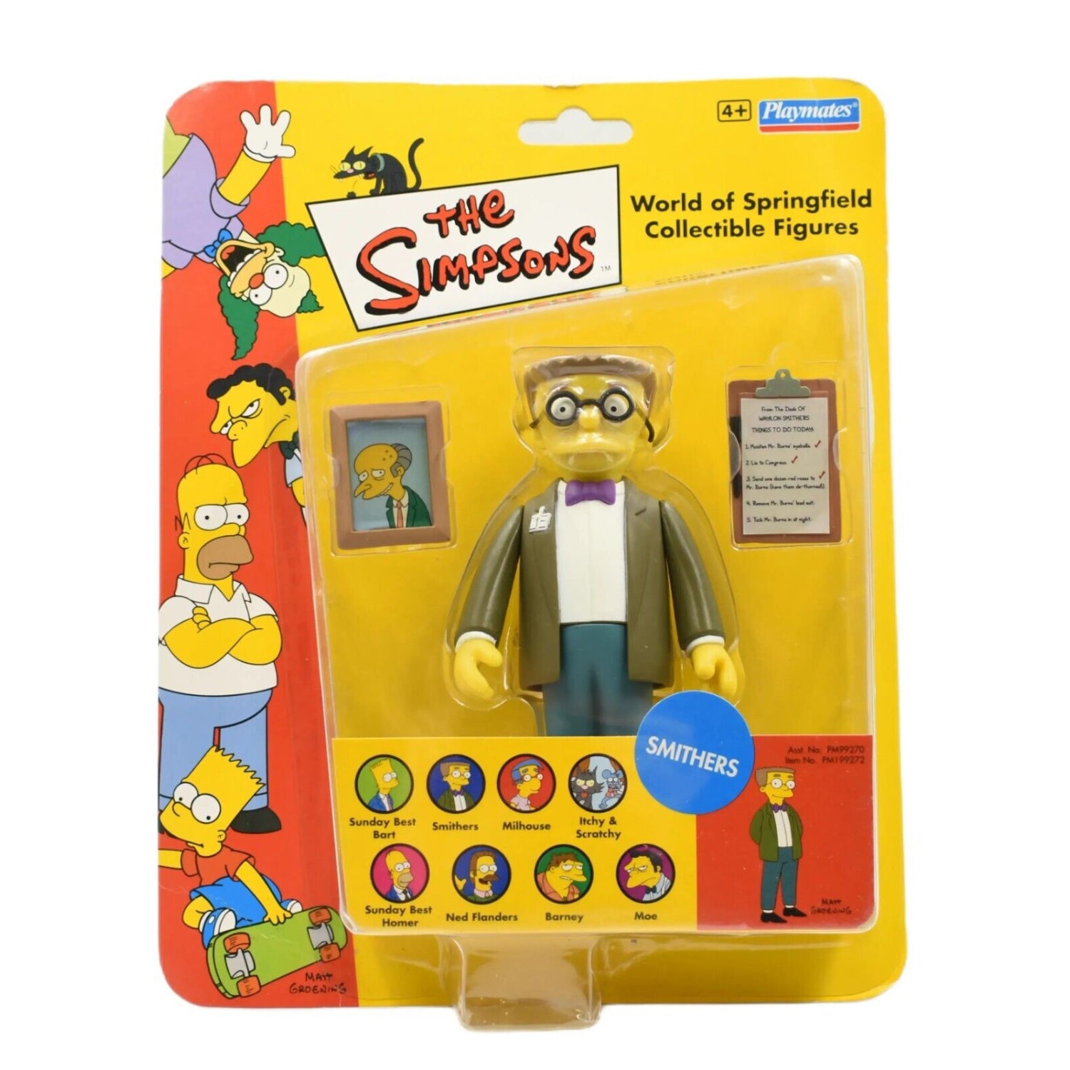 THE SIMPSONS WORLD of Springfield WoS Series 3 Milhouse Figure Playmates 2000 EUR 9,20 - ES THE SIMPSONS WORLD of Springfield WoS Series 3 Milhouse Figure Playmates 2000 EUR 9,20 - ES