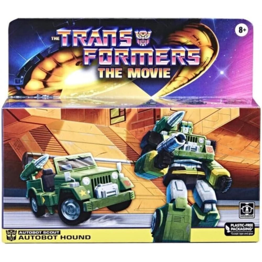 The Transformers The Movie - Retro G1 Autobot Hound Action Figure - Toys & Games:Action Figures & Accessories:Action Figures