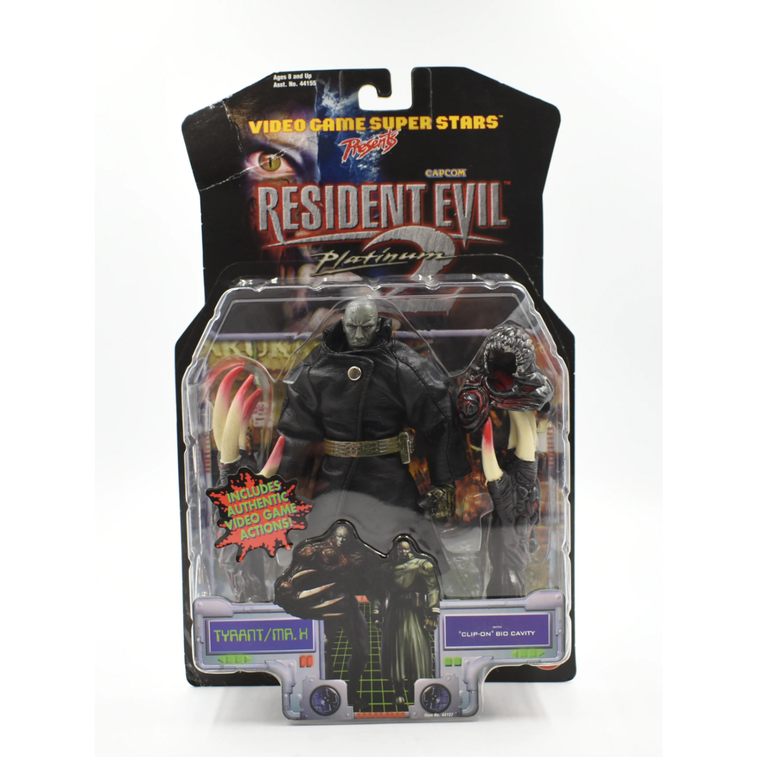 ToyBiz - Capcom Resident Evil 2 Platinum - Tyrant / Mr. X Action