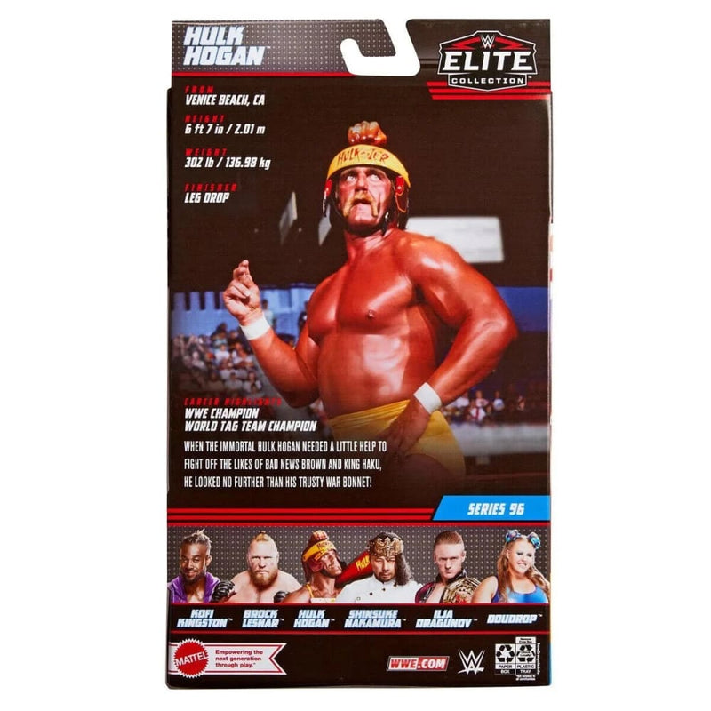 WWE Elite Collection Series 95 - Hulk Hogan Action Figure - Toys & Games:Action Figures & Accessories:Action Figures
