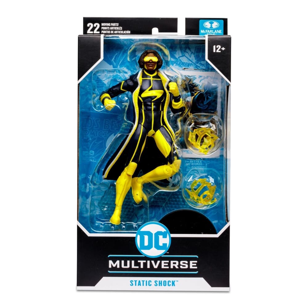 McFarlane Toys - DC Multiverse New 52 - Static Shock Action Figure - PRE-ORDER - Toys & Games:Action Figures & Accessories:Action Figures