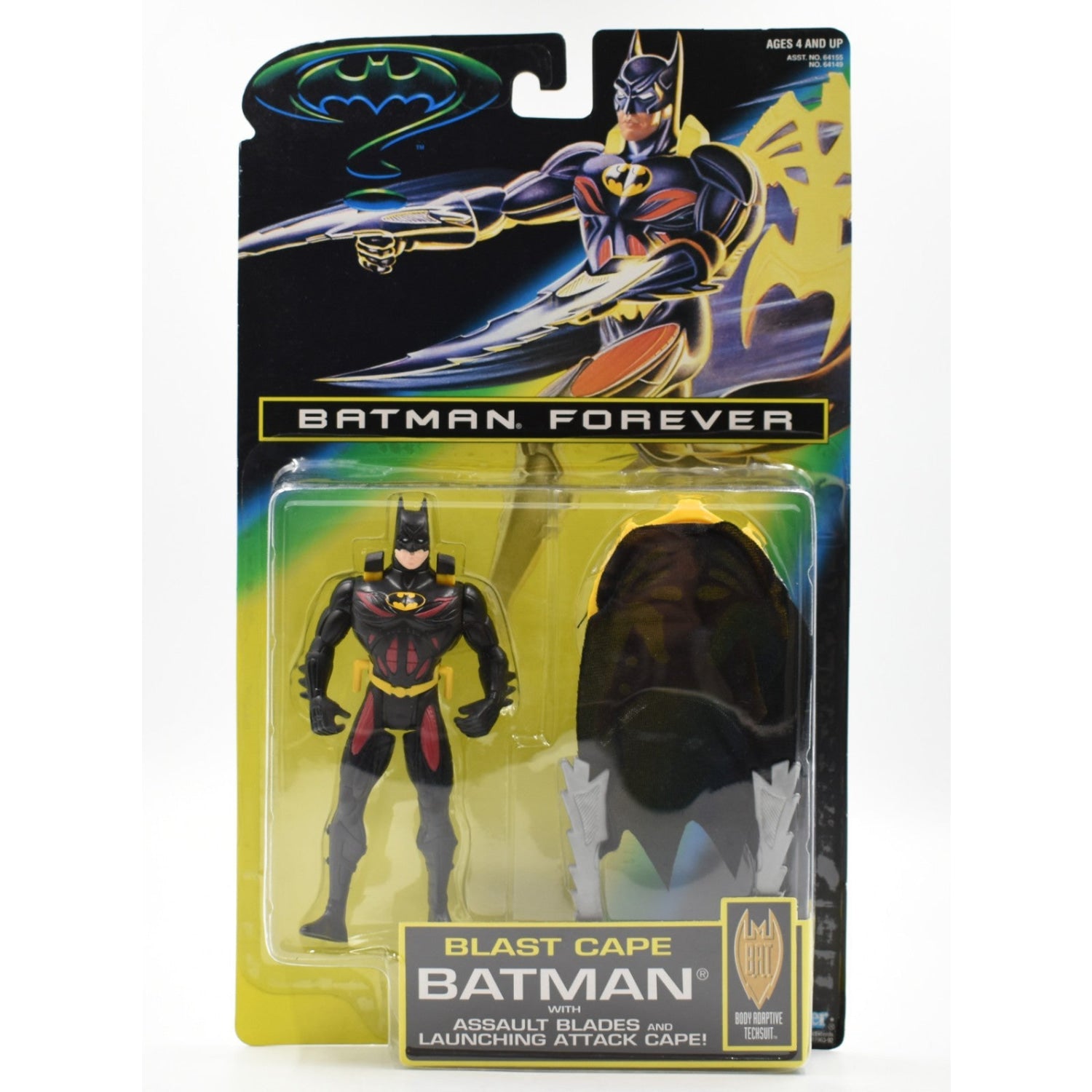 アメコミ Kenner Batman Forever Ultimate Batman DC Batman Forever - Blast Cape Batman Action Figure