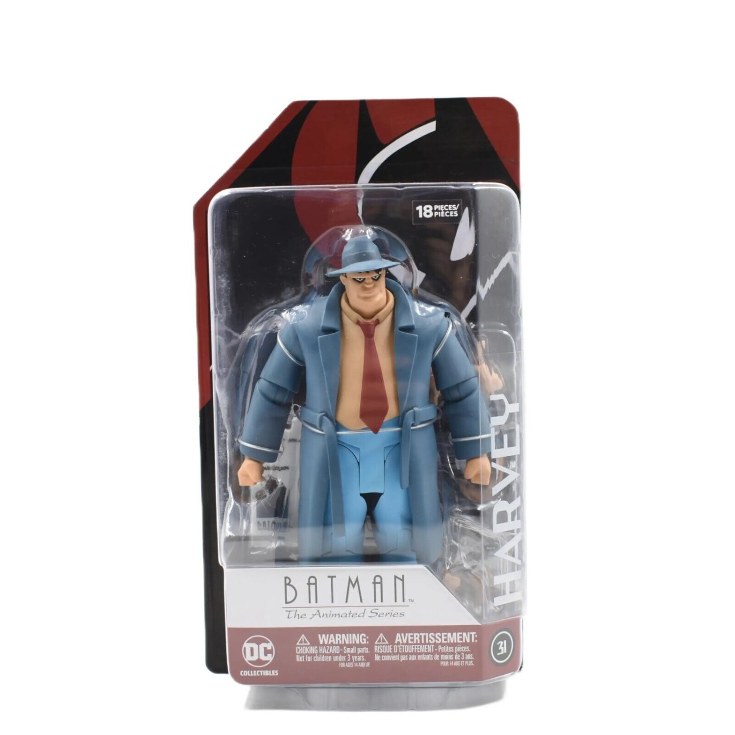 Batman The Animated Series - Harvey Bullock Action Figure - Toys & Games:Action Figures & Accessories:Action Figures