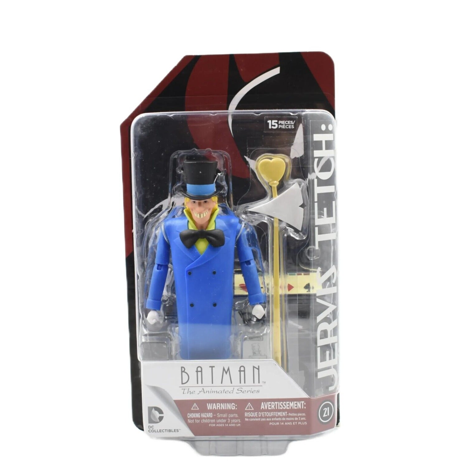Batman The Animated Series - Jervis Tetch: Mad Hatter Action Figure - Toys & Games:Action Figures & Accessories:Action Figures