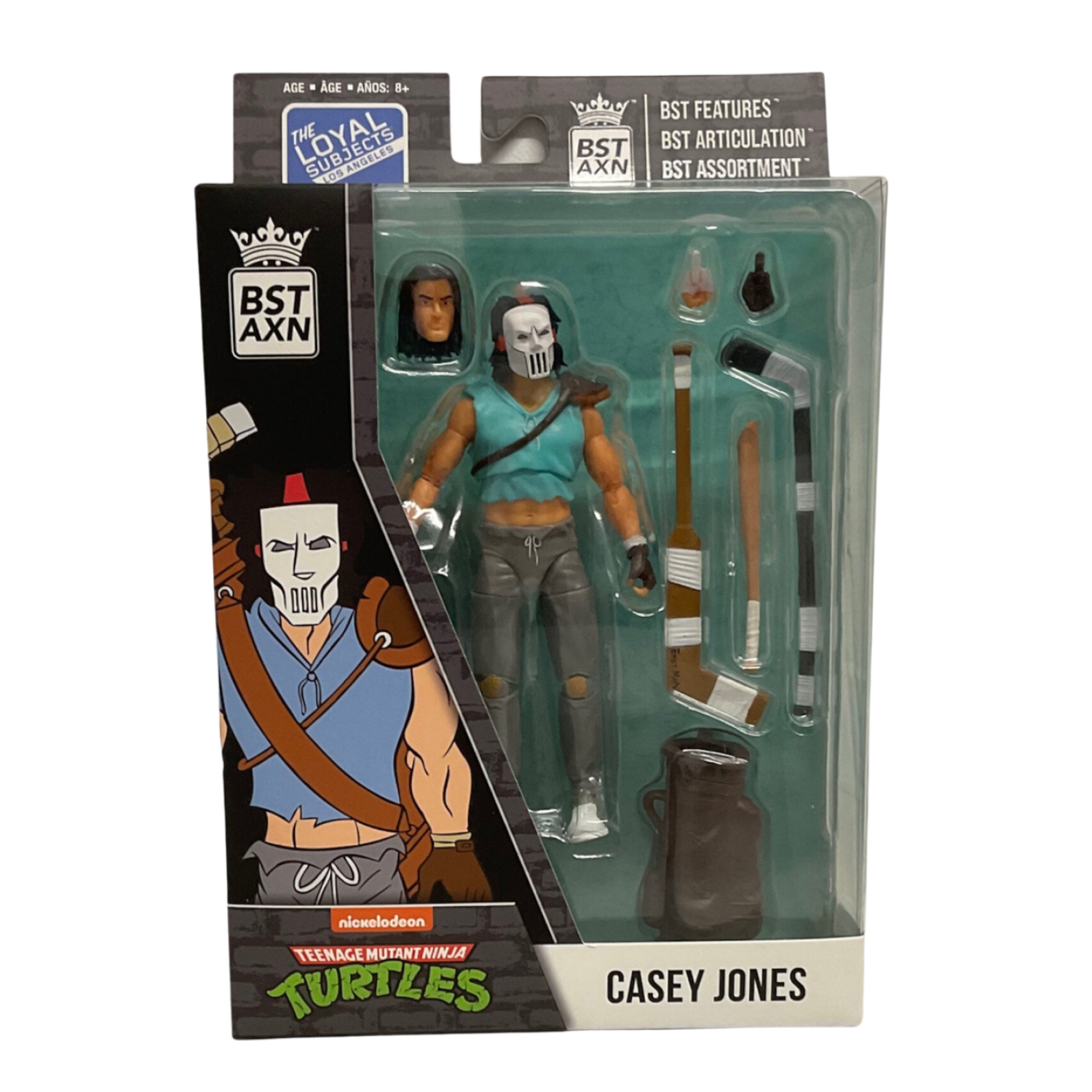 BST AXN - Teenage Mutant Ninja Turtles - Casey Jones Action Figure - Toys & Games:Action Figures & Accessories:Action Figures