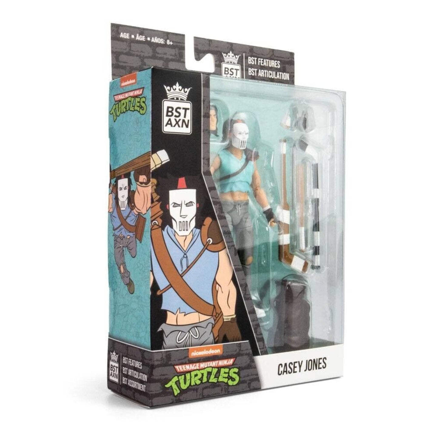 BST AXN - Teenage Mutant Ninja Turtles - Casey Jones Action Figure - Toys & Games:Action Figures & Accessories:Action Figures