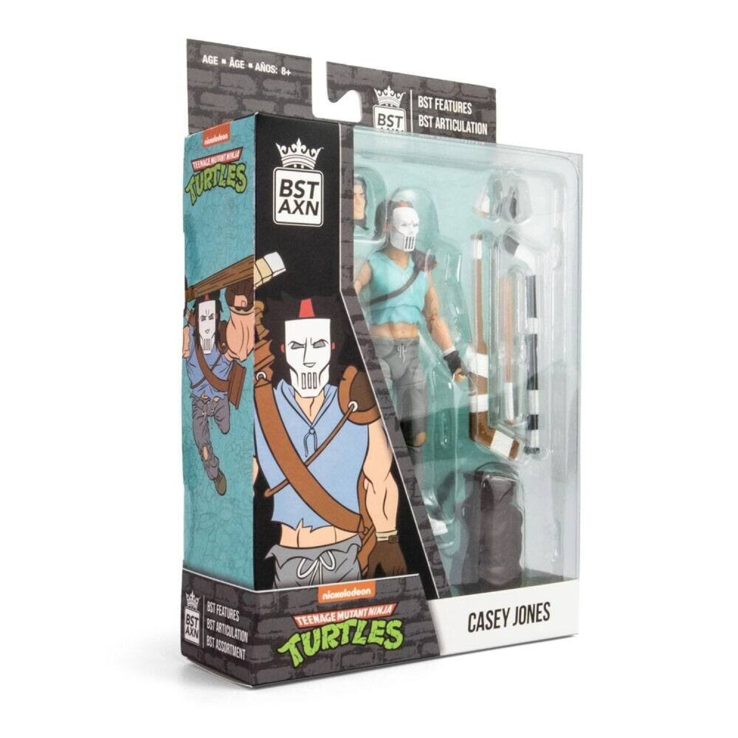 BST AXN - Teenage Mutant Ninja Turtles - Casey Jones Action Figure - Toys & Games:Action Figures & Accessories:Action Figures