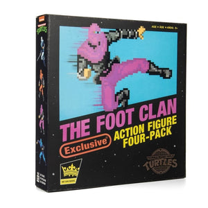 BST AXN Teenage Mutant Ninja Turtles - Foot Soldier Clan 4-Pack - Toys & Games:Action Figures & Accessories:Action Figures