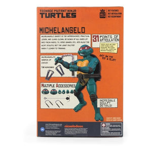 BST AXN Teenage Mutant Ninja Turtles Michelangelo Exclusive Figure & Comic Book - Toys & Games:Action Figures & Accessories:Action Figures
