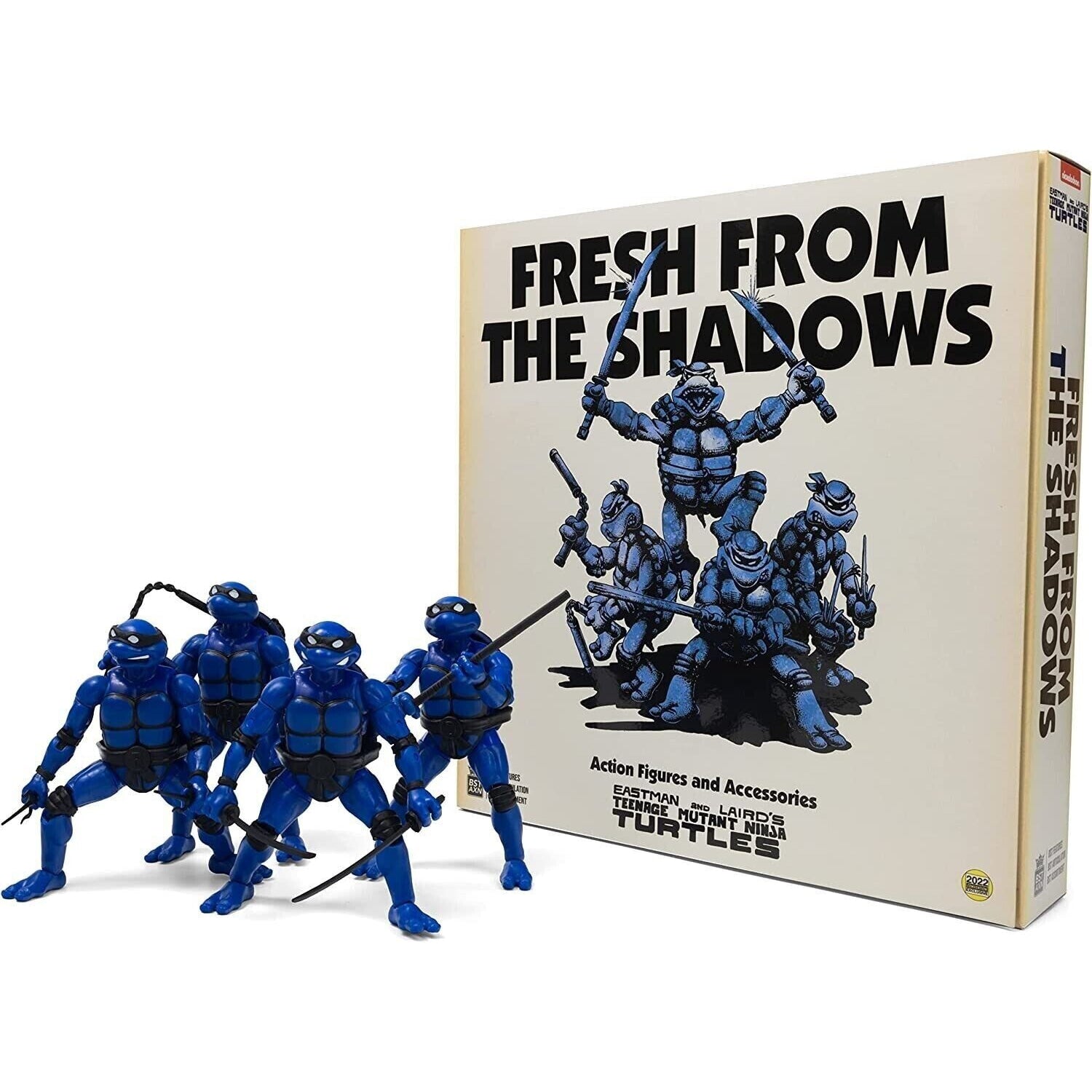 BST AXN Teenage Mutant Ninja Turtles - Midnight Turtles Action Figure 4-Pack - Toys & Games:Action Figures & Accessories:Action Figures