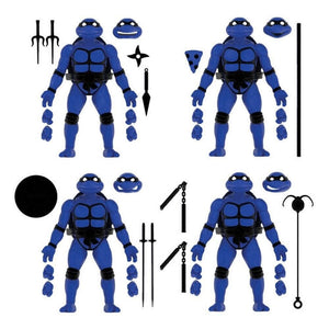 BST AXN Teenage Mutant Ninja Turtles - Midnight Turtles Action Figure 4-Pack - Toys & Games:Action Figures & Accessories:Action Figures