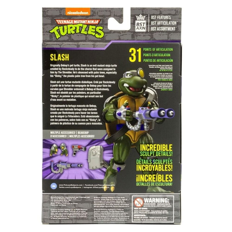 BST AXN - Teenage Mutant Ninja Turtles Slash Action Figure COMING SOON Toys & Games:Action Figures Accessories:Action