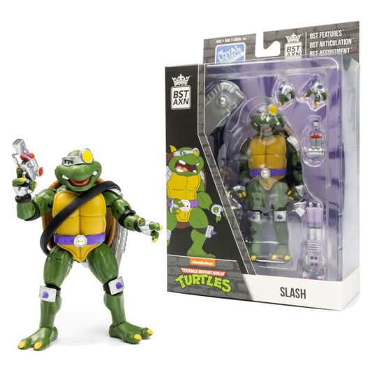 BST AXN - Teenage Mutant Ninja Turtles Slash Action Figure COMING SOON Toys & Games:Action Figures Accessories:Action