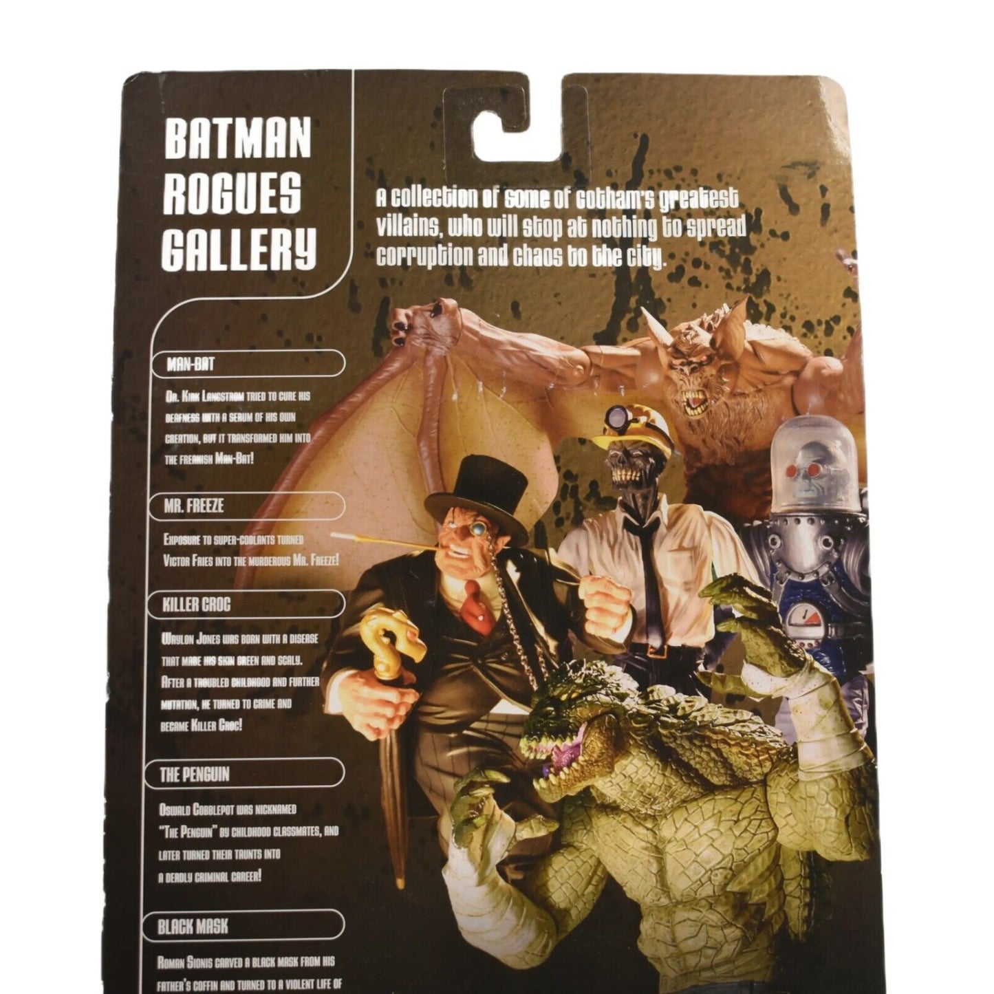 DC Direct - Batman Rogues Gallery Secret Files - The Penguin Action Figure - Toys & Games:Action Figures & Accessories:Action Figures