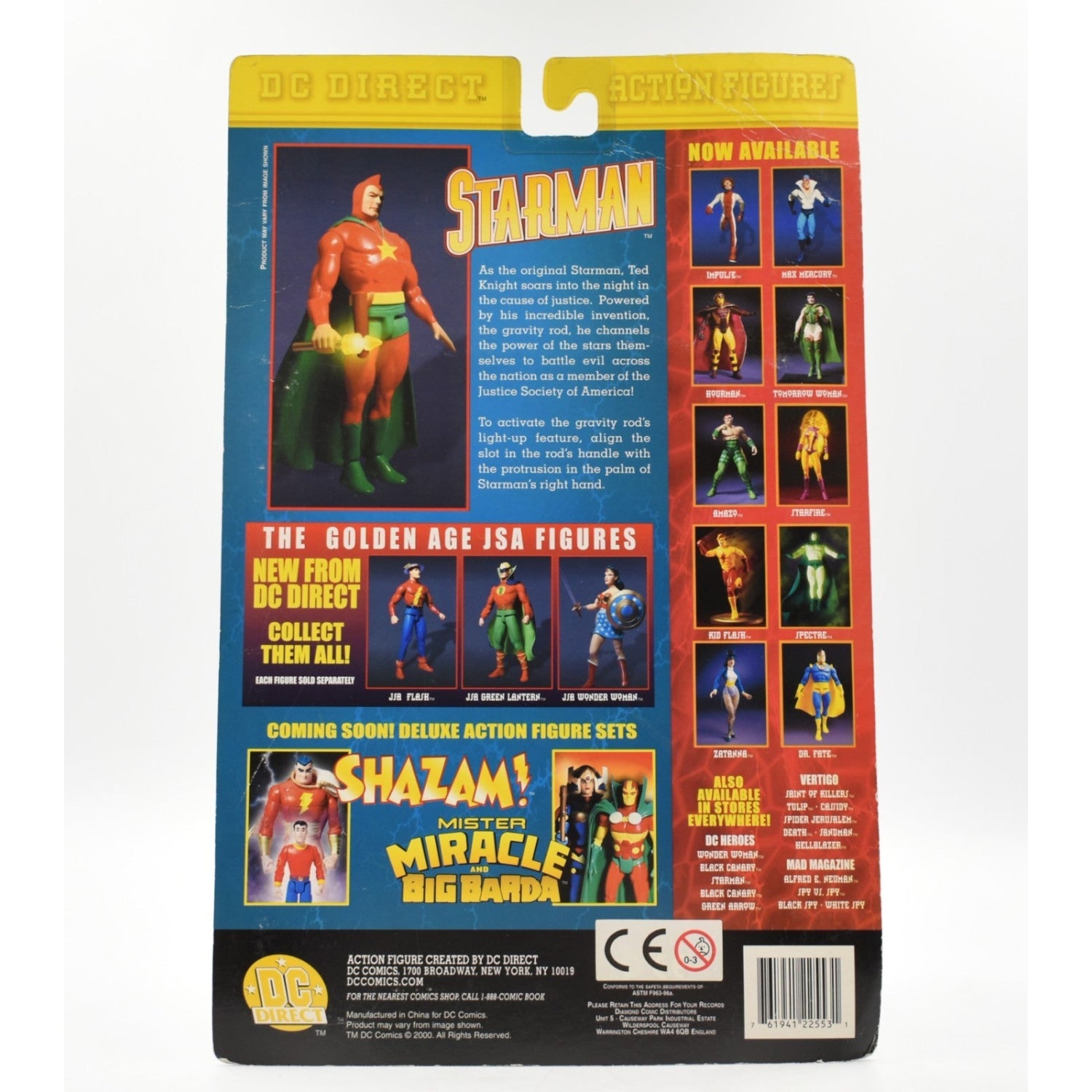 DC Direct - JSA Justice Society of America - The Golden Age Starman ...