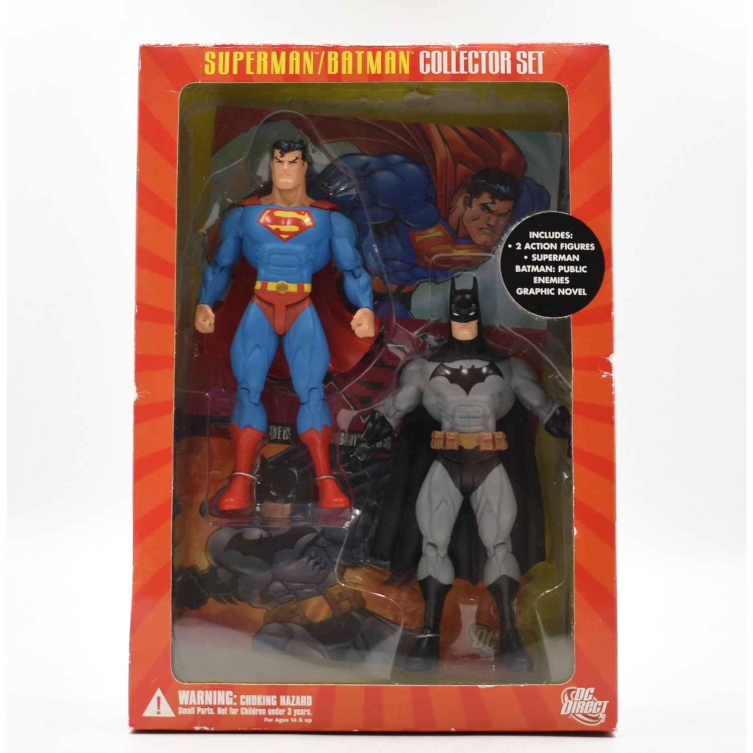 Action Figure Box Set DC Direct - Superman & Batman Action Figure Collector Set
