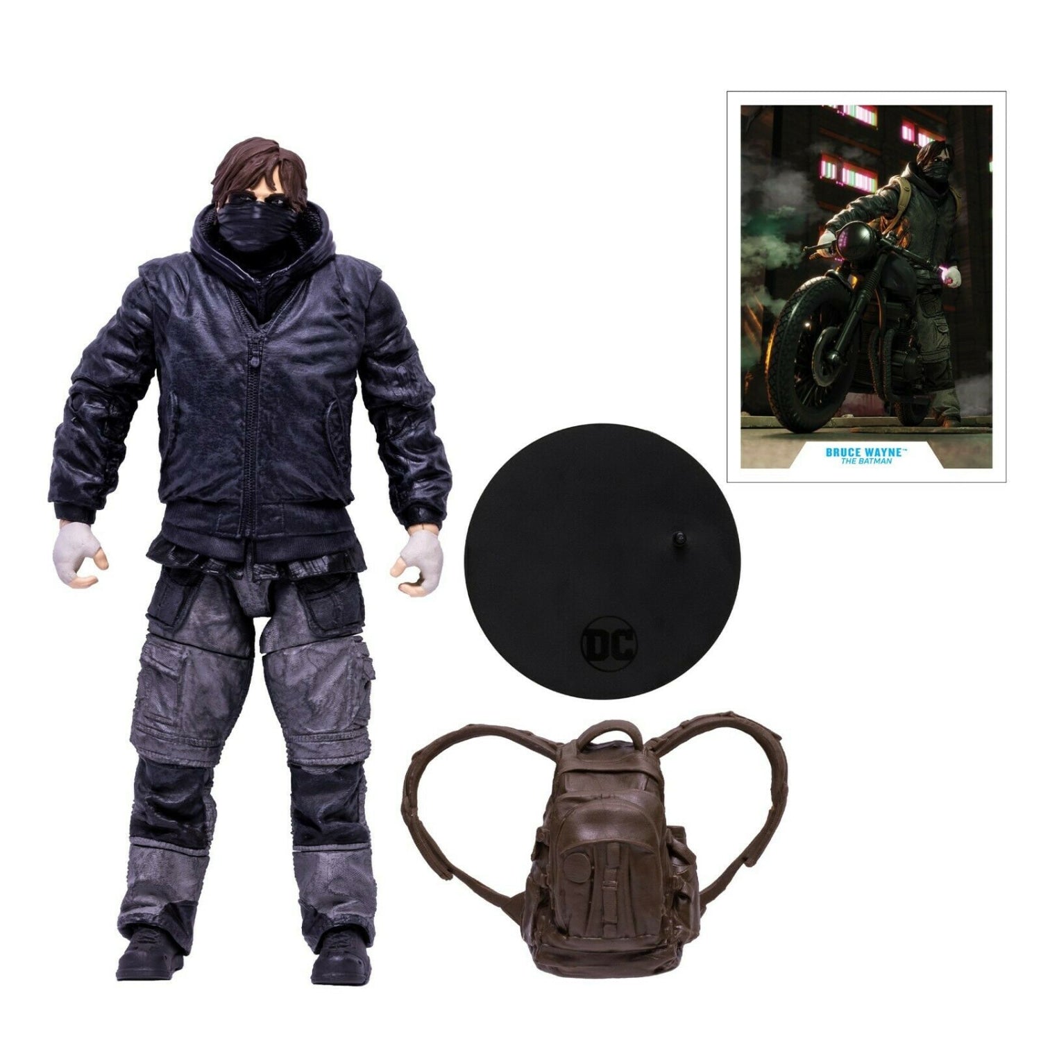 DC Multiverse The Batman Movie - Bruce Wayne (Drifter) Action Figure COMING SOON - Toys & Games:Action Figures & Accessories:Action Figures