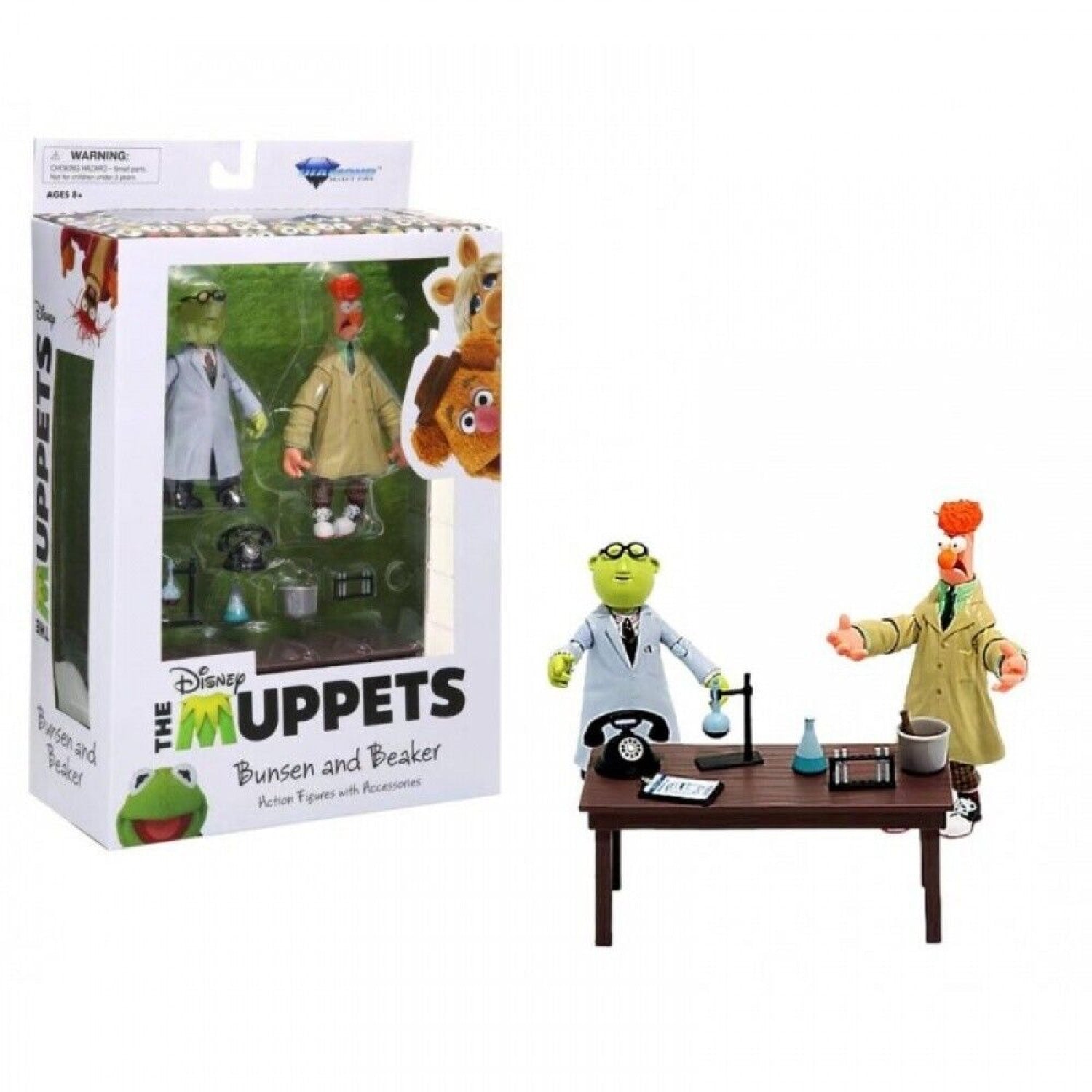 Diamond Select The Muppets Best Of Series 2 - Bunson & Beaker Set - COMING SOON - Toys & Games:Action Figures & Accessories:Action Figures