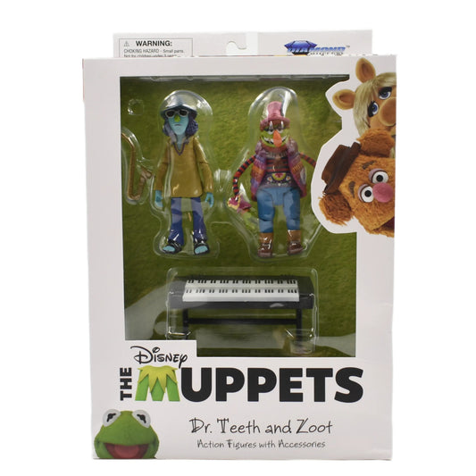 Diamond Select The Muppets Best Of Series 3 - Dr. Teeth and Zoot Action Figure - Toys & Games:Action Figures & Accessories:Action Figures