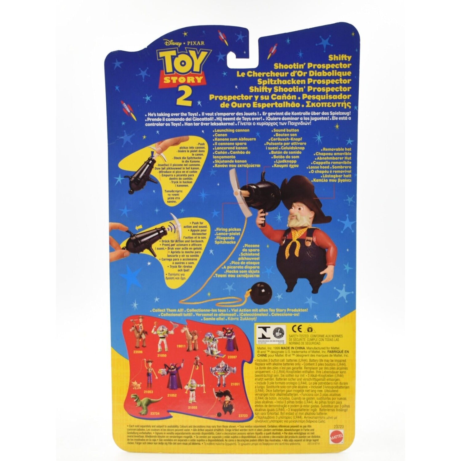 Disney Pixar Toy Story 2 - Shifty Shootin' Prospector Stinky Pete
