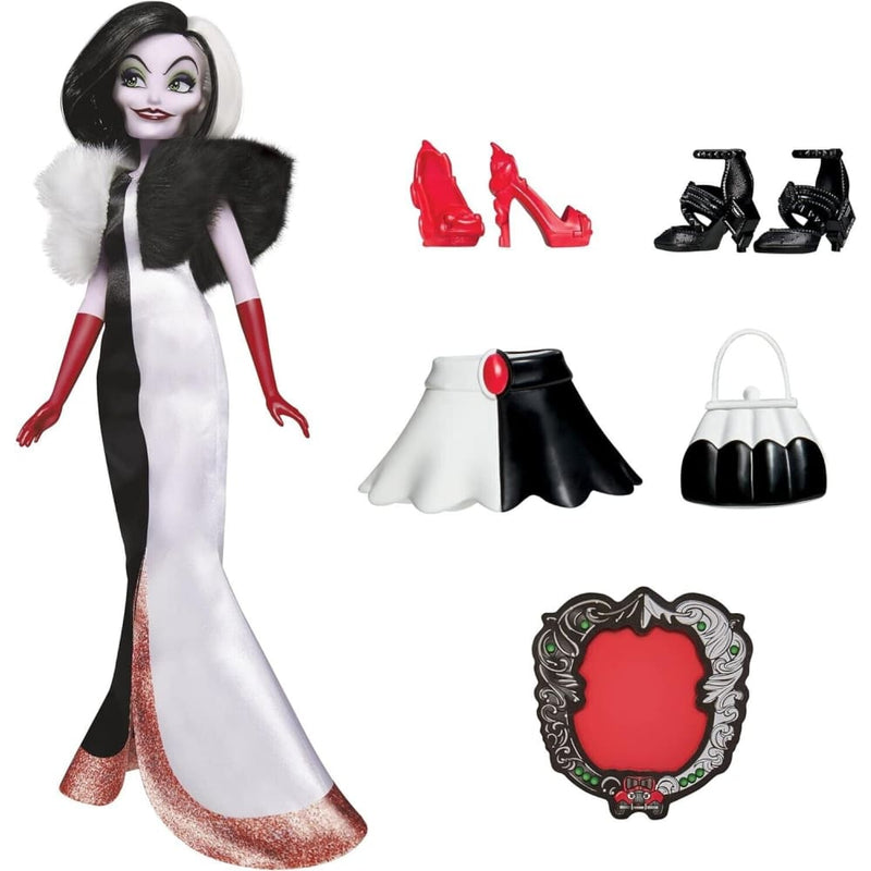 Disney Villains 101 Dalmatians - Cruella De Vil Action Figure Fashion Doll - Toys & Games:Action Figures & Accessories:Action Figures