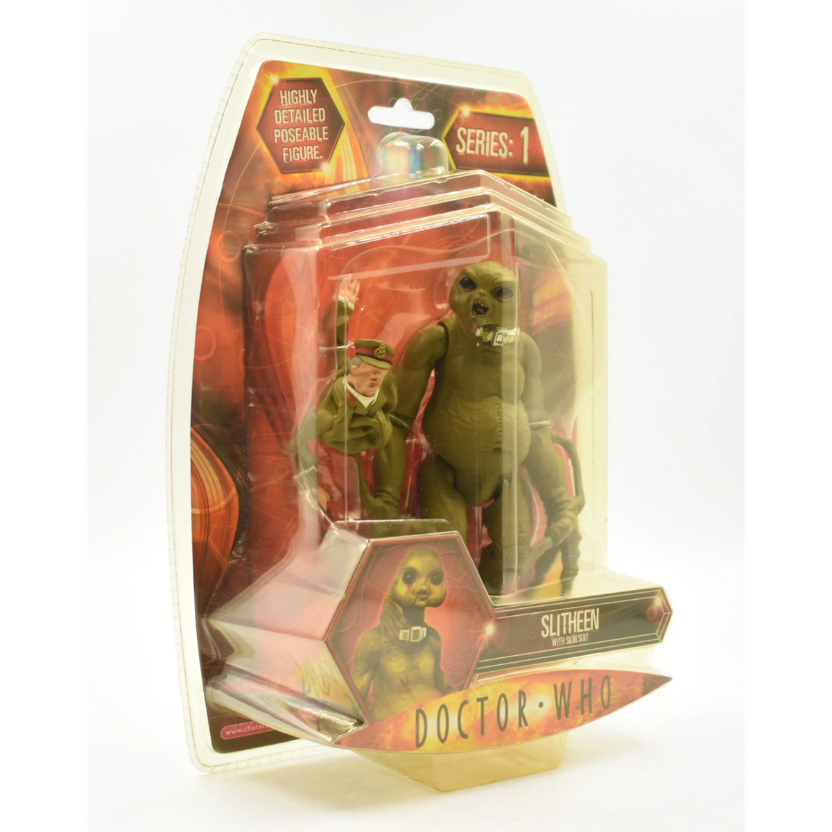 Lithe Man Figure Doctor Who Series 1 - Slitheen with Skin Suit Action Figure