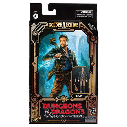 Dungeons & Dragons: Honor Among Thieves Golden Archive - Edgin Action Figure - Toys & Games:Action Figures & Accessories:Action Figures