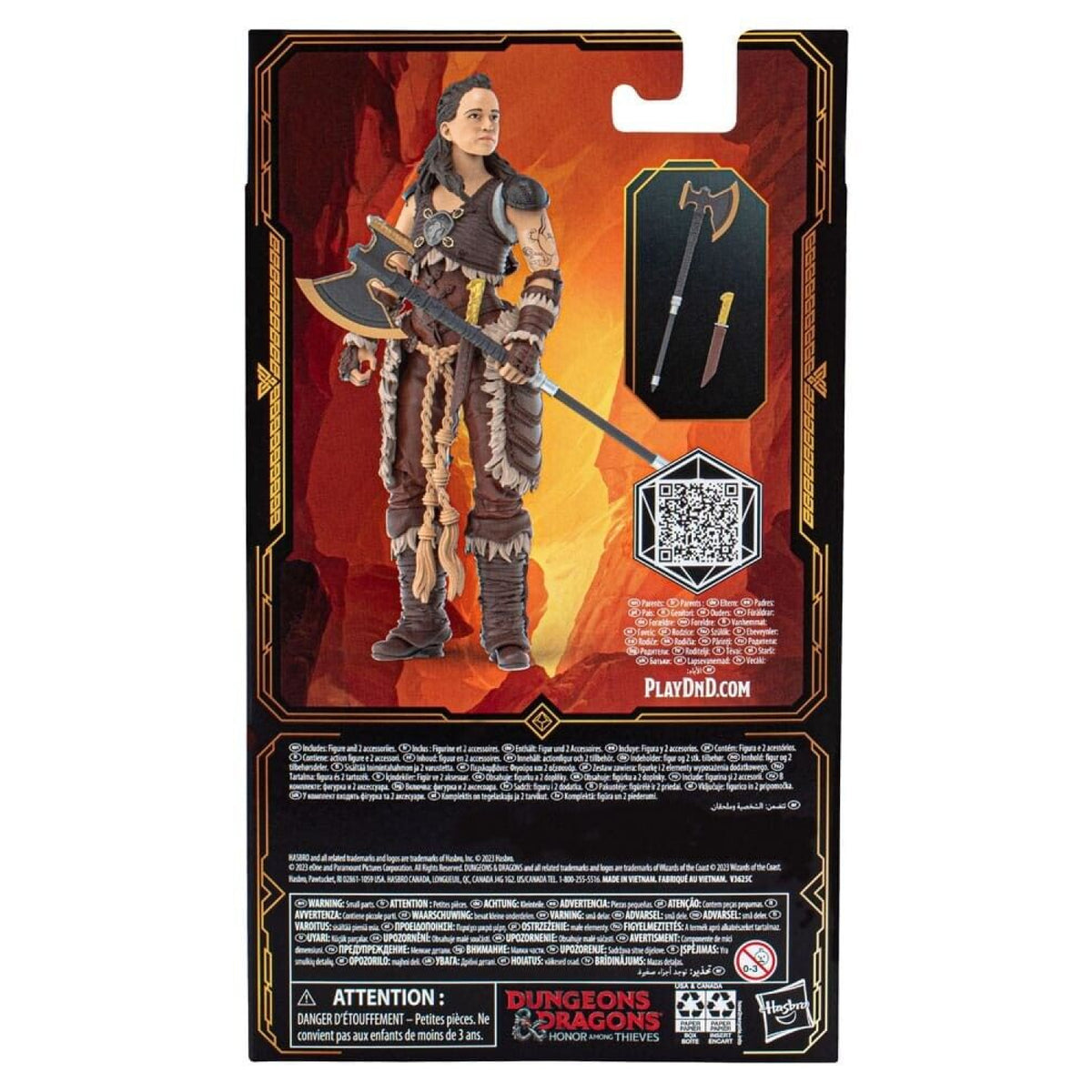Dungeons & Dragons: Honor Among Thieves Golden Archive - Holga Action Figure - Toys & Games:Action Figures & Accessories:Action Figures
