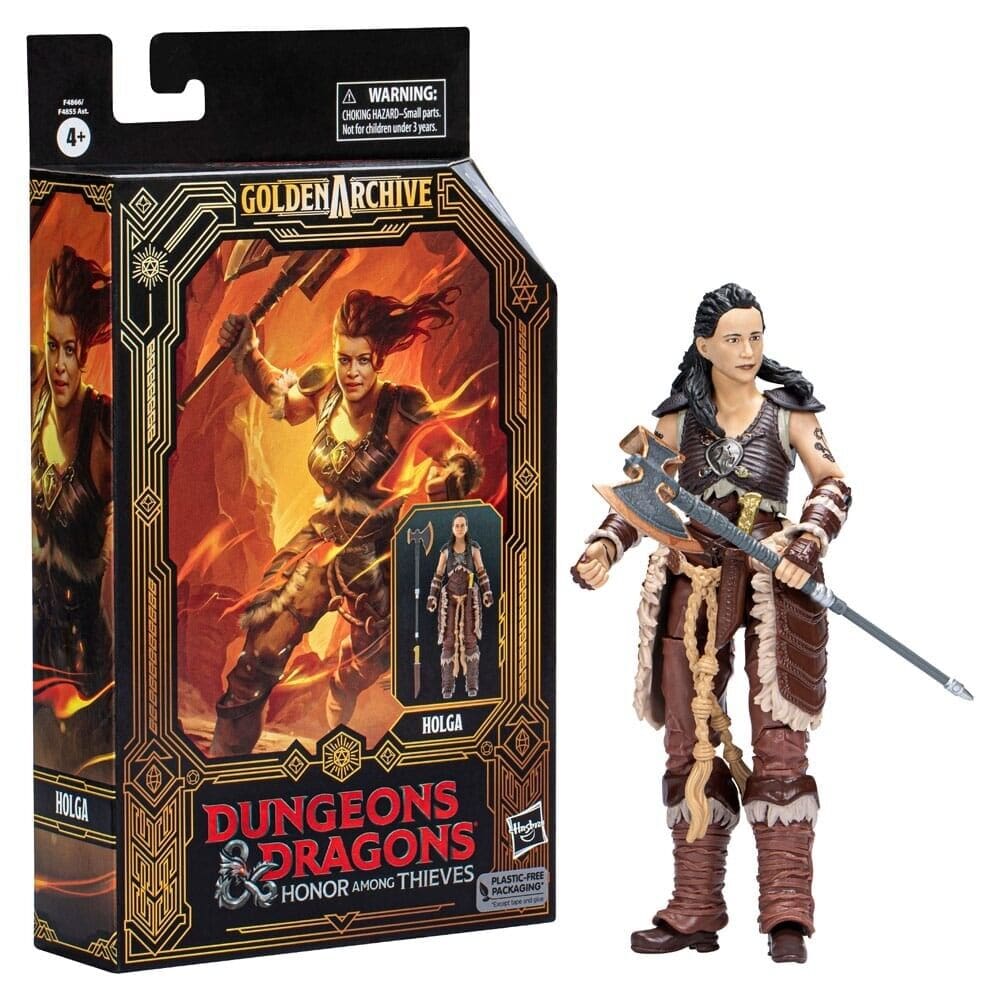 Dungeons & Dragons: Honor Among Thieves Golden Archive - Holga Action Figure - Toys & Games:Action Figures & Accessories:Action Figures