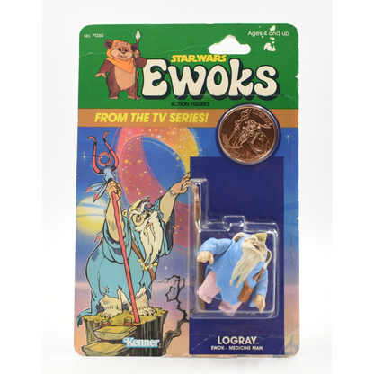 Star Wars Ewok The TV Series - Logray Ewok Medicine Man Action Figure - Toys & Games:Action Figures & Accessories:Action Figures