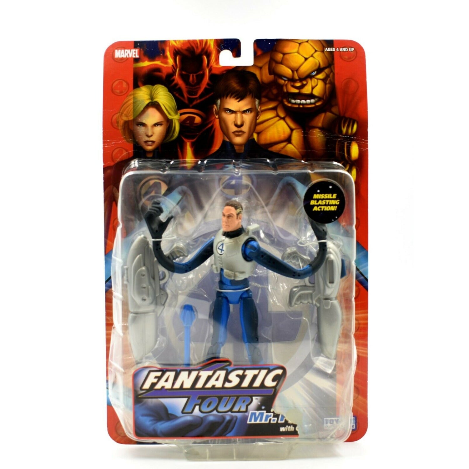 Fantastic Four Classics - Mr. Fantastic with Cosmic Blasters Action Figure - Toys & Games:Action Figures:TV Movies & Video Games