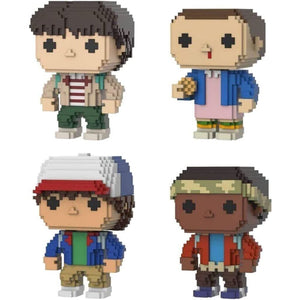 Funko POP! 8 Bit - Netflix Stranger Things Exclusive Figure 4-Pack - Collectables:Collectable Figures & Supplies:Collectable Figures &