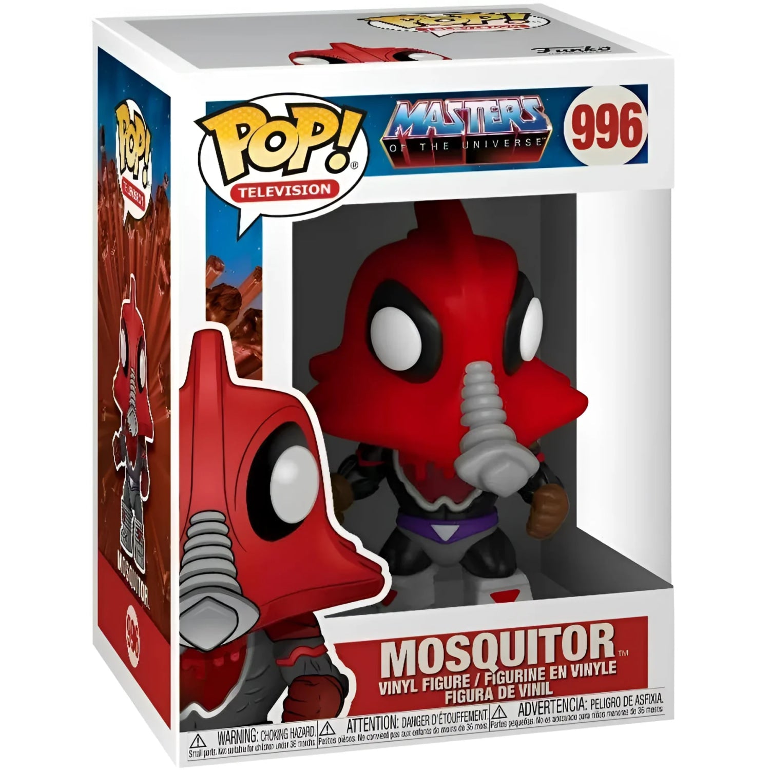 Funko Pop - Masters of The Universe MOTU - Mosquitor Vinyl Figure - Toys & Games:Action Figures & Accessories:Action Figures