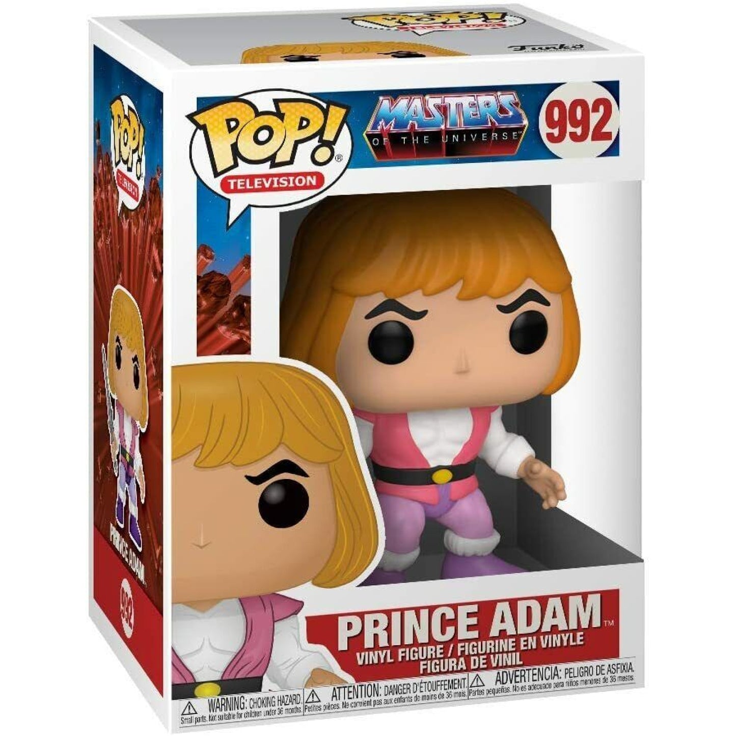 Funko Pop - Masters of The Universe MOTU - Prince Adam Vinyl Figure