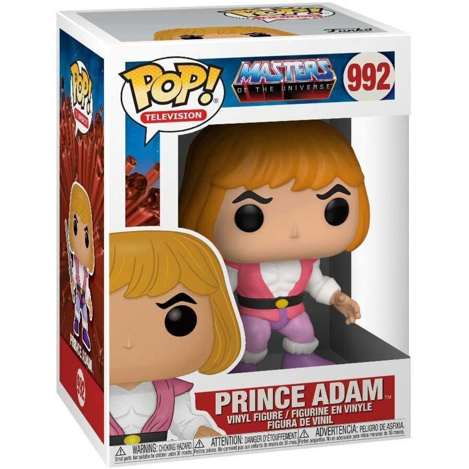 Funko Pop - Masters of The Universe MOTU - Prince Adam Vinyl Figure