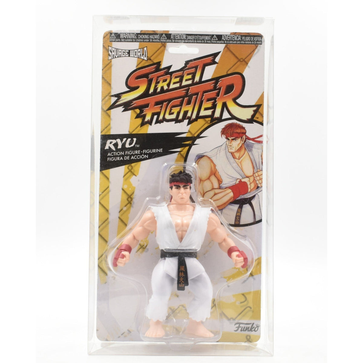 Funko - Savage World Capcom Street Fighter - Ryu Action Figure