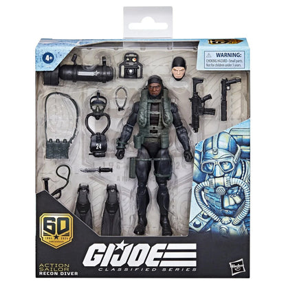 G.I. Joe Classified Series 60th - Action Sailor Recon Diver Figure COMING SOON - Toys & Games:Action Figures & Accessories:Action Figures