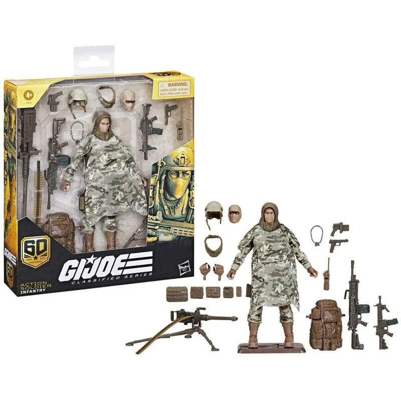 G.I. Joe Classified Series 60th Anniversary Action Soldier Infantry COMING SOON - Toys & Games:Action Figures Accessories:Action