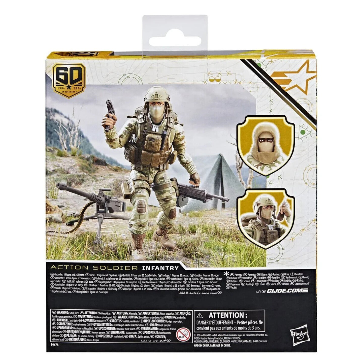 G.I. Joe Classified Series 60th Anniversary Action Soldier Infantry COMING SOON - Toys & Games:Action Figures Accessories:Action